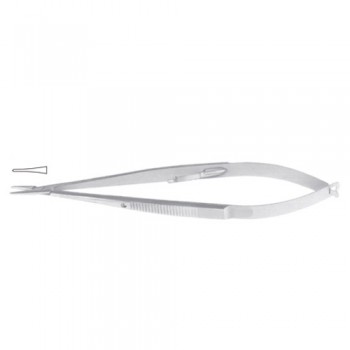 Castroviejo Micro Needle Holder Straight - Delicate - With Lock Stainless Steel, 14 cm - 5 1/2"